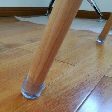 Nakładki na Nogi Krzesła Mebli Silikonowe Okrągłe Nasadki Ochronne 22MM 16x