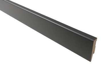 Listwa Przypodłogowa Antracyt Grafit 8cm- 80mm MDF