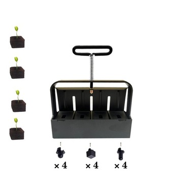 Soil Blocker Quad Szybko wykonaj ręczną 2-cal