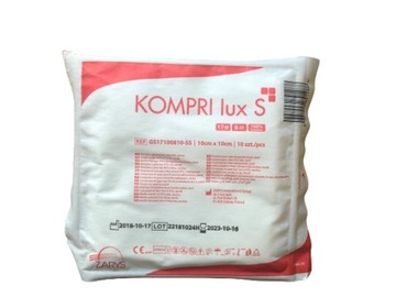 СТЕРИЛЬНЫЕ ГАЗОВЫЕ КОМПРЕССЫ, ГАЗОВЫЕ ГАЗЕРЫ, 10х10х10 шт. 1 упаковка