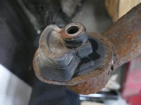 фото thumb №13, Toyota corolla e12 lift 1.6 vvti oś задня балка ступиця диск супорт комплект