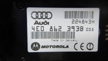 фото thumb №6, Audi a8 s8 d3 4e 4e1035747 телефон motorola