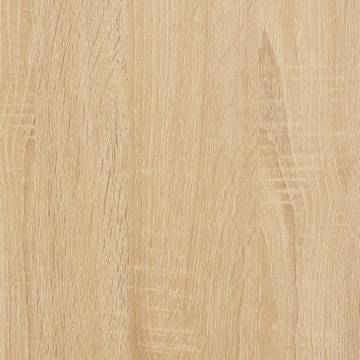 Шкаф для пластинок, дуб Сонома, 84,5x38x89 см