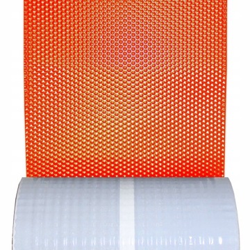 Taśma kominowa FORTIS AL 3D RAL 8004 ceglasta / rolka 5mb