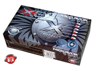 SAM.MEGAVOX GX4599-3 ДИНАМИКИ 125 Вт 100 мм 3-ПОЛОСНЫЕ