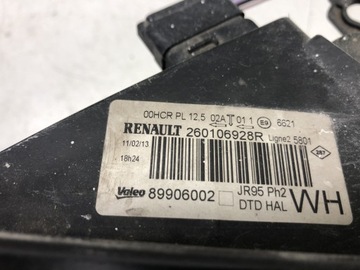 фото thumb №13, Лампа перед передняя правая renault scenic 3 iii рестайлинг линза 260106928r
