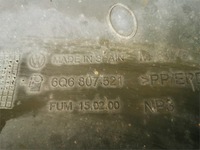 фото thumb №10, Vw polo 9n fl 05-09 бампер зад комплектний демонтаж