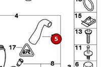 фото thumb №7, Bmw x5 e70 wąż расходомер воздуха с горячая пленка 13717808158 7808158