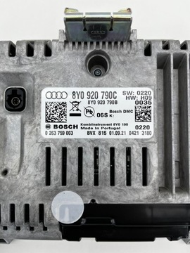 фото thumb №7, Audi a3 8y спідометр  прилади європа 8y0920790c
