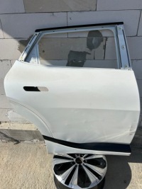 фото thumb №1, Kia ev6 двері задні праве задня правий білий перламутр молдинг білий