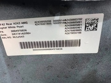 фото thumb №10, Mercedes gla amg h247 бампер зад a2478801805