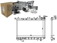 фото thumb №1, Nissens радиаторов двигателя 21400om100 2141058y11 21