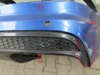 фото thumb №9, Бампер задняя задний audi q7 4m0 s-line 15-19