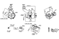 фото thumb №2, Турбонагнетатель renault avantime espace iv laguna ii vel satis 2.2d