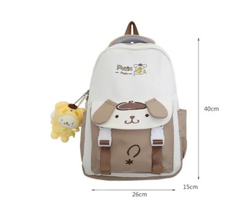 Новая сумка Sanrio Cartoon Kuromi Cinnamoroll My Melody, студенческий рюкзак San