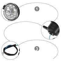 фото thumb №4, Малий фара bull лампа лобове led фара atv