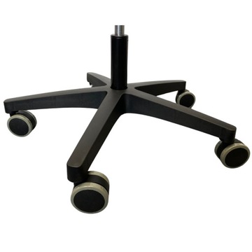 Массивный офисный стул ЧЕРНЫЙ CHAIR BASE, прочный, БОЛЬШОГО диаметра. 70 см