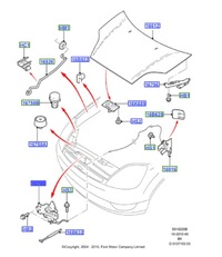 фото thumb №1, Замок капот ford fusion fiesta mk6