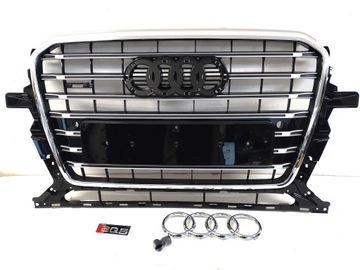 фото thumb №8, Sq5 новая решётка радиатор решётка радиатора audi q5 8r0 рестайлинг 2012-16 хром lak. s-line