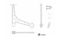фото thumb №9, Febi bilstein 176055 ричаг , підвішування диски