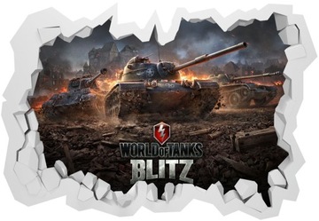 3D наклейки World of Tanks 100x70
