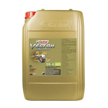 CASTROL VECTON LONG DRAIN 10W40 E6/E9 20L |ГРУЗОВИКА MAN DEUTZ CUMMINS CAT