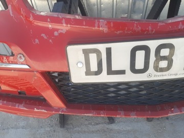 фото thumb №8, Бампер перед mercedes a-klasa w169 рестайлінг 2008-2012 колір 589 хромовані елементи