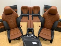 фото thumb №2, Bmw 8 g15 сиденья заднее сиденье обшивки салон individual tartufo