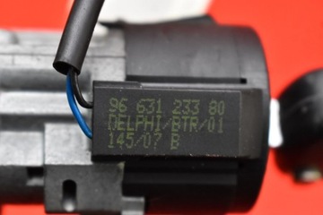 фото thumb №9, Замок зажигания ключ 9663123380 n0502455 citroen c4 1 i 1.6 16v 109 km 04-08