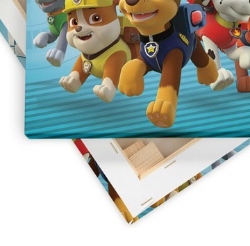 Obrazy na ścianę Psi Patrol Paw Patrol On A Roll obraz na płótnie 30x30 cm