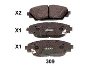 фото thumb №1, Ashika тормозные колодки тормозные mazda 3 1.5 bm