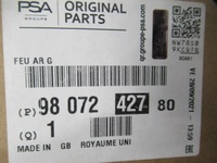 фото thumb №13, Peugeot 508 lift sedan лампа задняя левая nowa