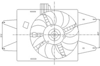 фото thumb №13, Вентилятор радиатора fiat doblo 119, 223 01-
