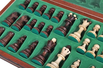 ЮНЫЕ ШАХМАТЫ С ДЕКОРАТИВНЫМ ОБЖИГОМ 42x21 см