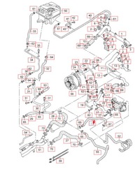 фото thumb №1, Audi r8 42 охлаждающая жидкость шланг труба 420121548a original
