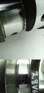 фото thumb №7, Mercedes e w210 96-02 2.8 v6 112.921 wał коленчатый