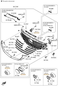 фото thumb №4, Основа емблеми решітка mazda cx-9 tc 2020- tk7950721a оригінал