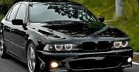 фото thumb №8, Решётки радиатора решётка bmw e39 1995-2004 чёрный блеск m5 вид решётка радиатора