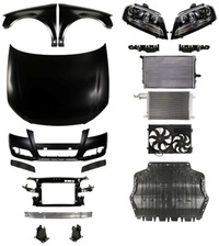 фото thumb №1, Audi a3 8p 08-12 бампер pas капот решітка радіатора