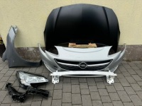 фото thumb №1, Opel corsa e 14- капот бампер балка крыло панель фары лампа правая led перед