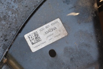 фото thumb №8, Pas переднее радиатор вентиляторы балка golf 7 рестайлинг 2.0tdi 150km