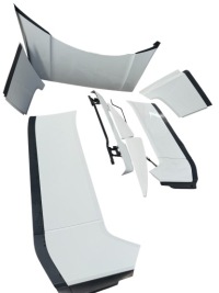 Комплект спойлерів scania r s новий model нове Ціна, фото thumb