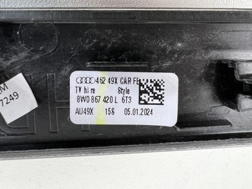 фото thumb №10, Декори планки audi a5 s5 rs5 8w sportback карбон 8w0867409ac 8w0867419l