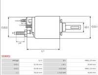 фото thumb №3, Выключатель электромагнитный, стартер as-pl ss9001