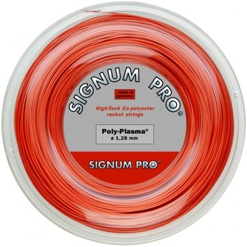 Теннисные струны Signum PRO Polyplasma 1,28мм 200м оранжевые