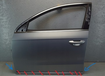 фото thumb №2, Дверь левый перед vw passat b7 lc7z
