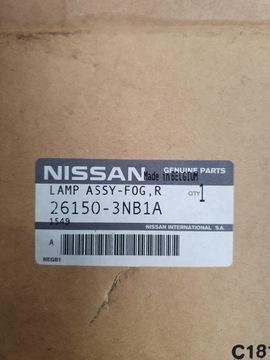 фото thumb №10, Галоген левый правый nissan leaf i 1 ze0 26150 3nb1a