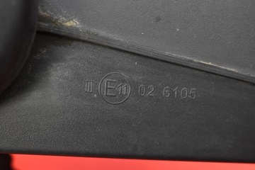фото thumb №7, Дзеркало ліві чорні механічне eu 026105 opel combo 1.3 dti 01-05