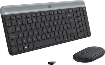 Набор беспроводной клавиатуры и мыши Logitech MK470 для компьютера 920-009204