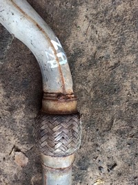 фото thumb №4, Opel zafira a труба коллекторная выхлопная